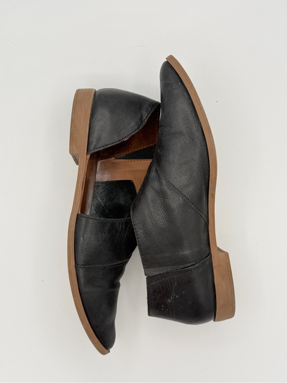 Beuno Blake Flat Leather Slip On Cut Out Soft 39 - Picture 4 of 8